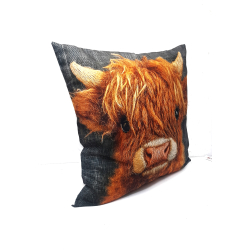 Poduszka Dekoracyjna Krowa 3D 45x45 Kolor